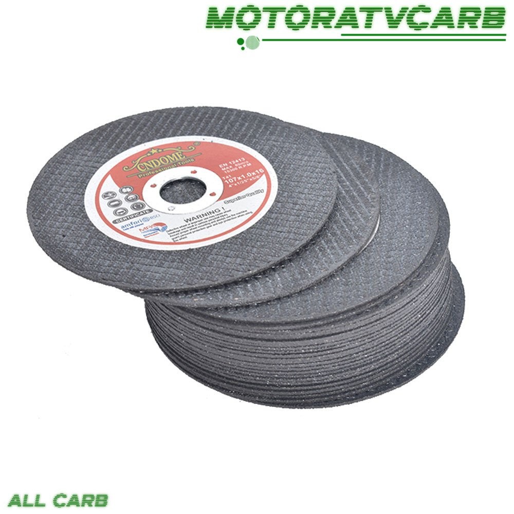 ALL-CARB 50Pcs 4″×.040″×5/8″ Cut off Wheel Metal & Stainless Thin Cutting Discs
