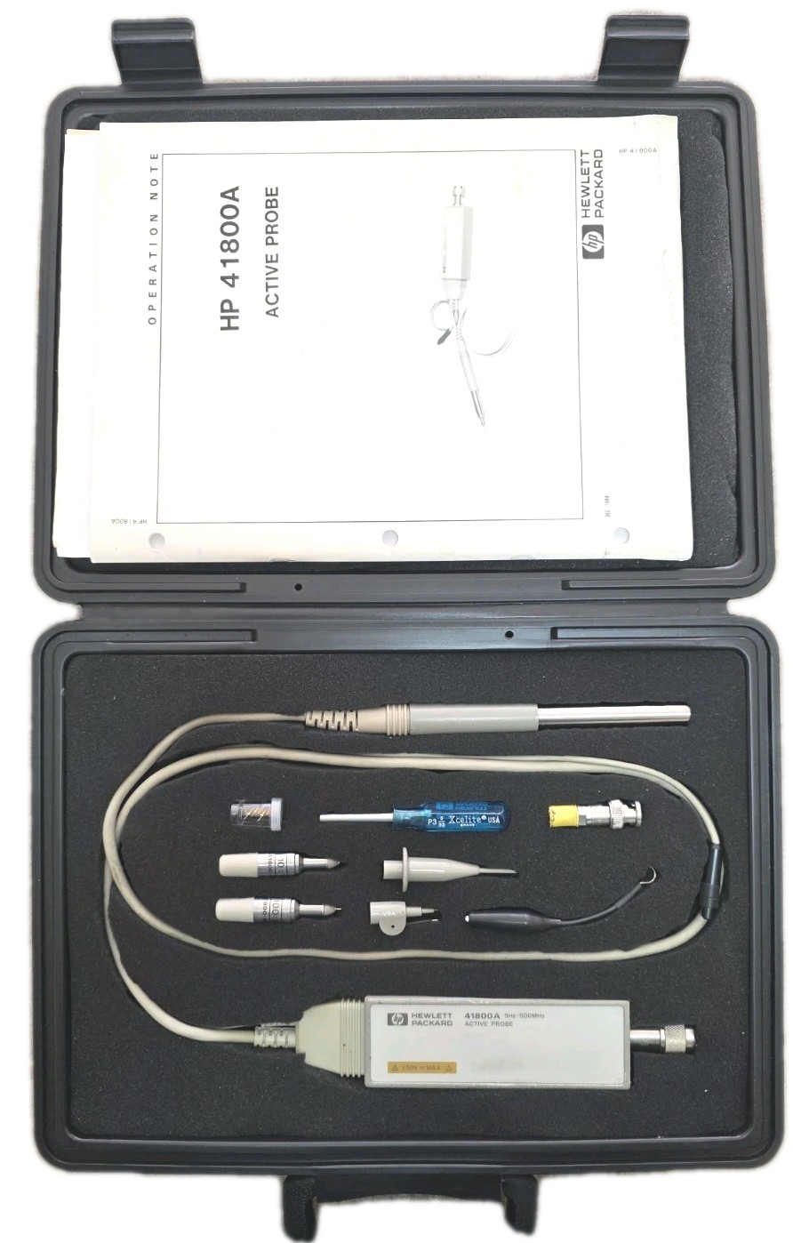 Hp, Agilent Keysight 41800A, Active Probe. 5 Hz To 500 Mhz.
