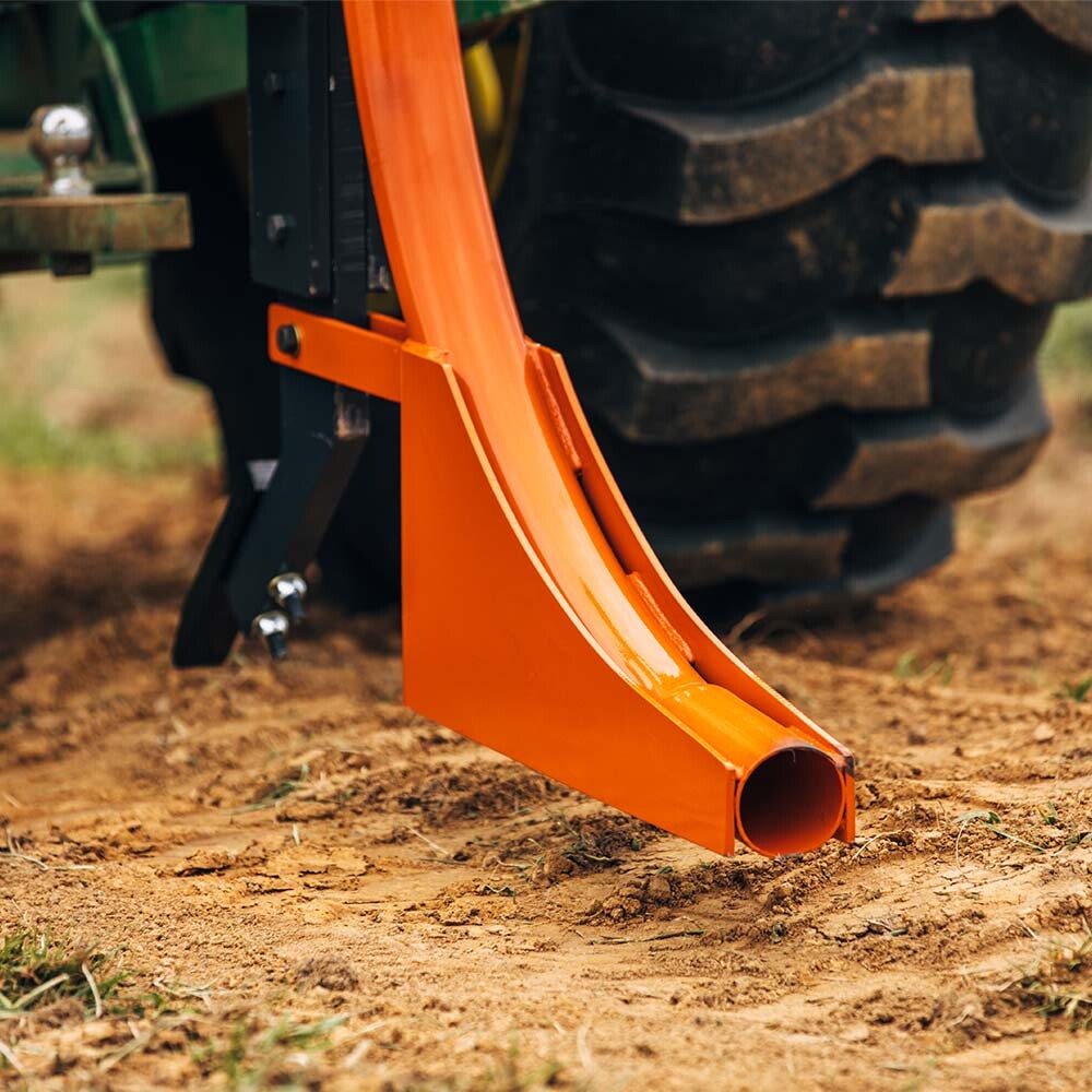 Titan Attachments Pipe Layer Attachment, Pipe Layer for Single Tine Subsoiler