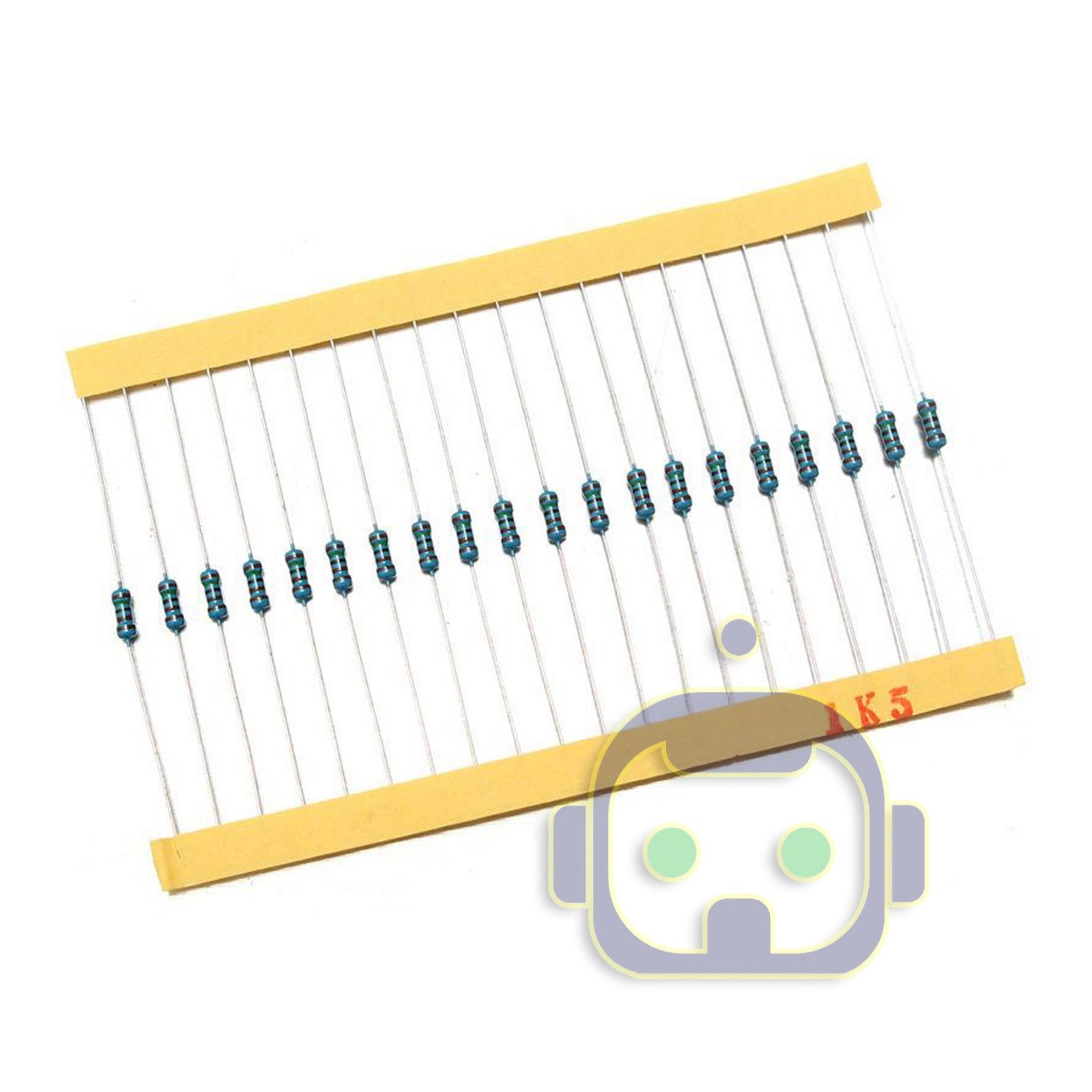 100PCS 1/4W 0.25Watt Metal Film Resistor ±1% (1Ω to 9.1MΩ Ohm Resistance) USA