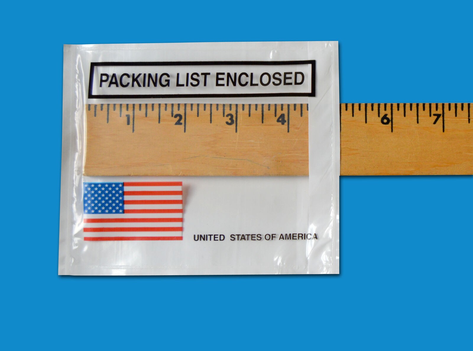 4.5″ x 5.5″ USA Print Panel Face Packing List Enclosed Envelopes 2000 Pcs