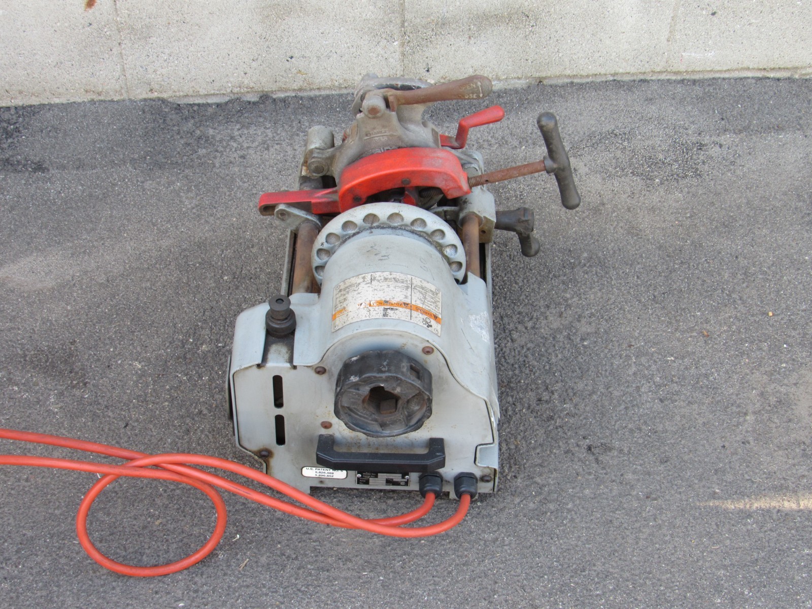 Ridgid 1210 Portable Pipe Threading Machine NPT Plumbing Repair Thread
