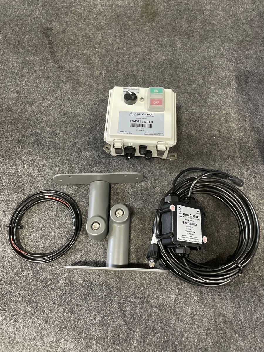 RANCHBOT Duplex Monitor with Machine Control Remote Switch M01-MK7-S2