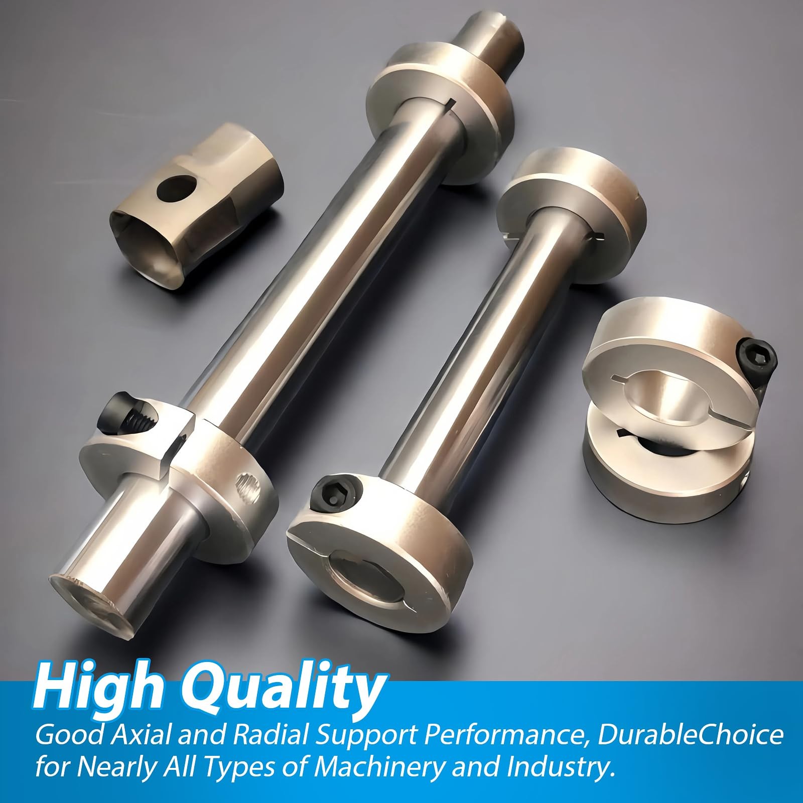 Split Shaft Colla, 4Pcs 25mm Aluminum One Piece Shaft Locking Collars, 25mm B…
