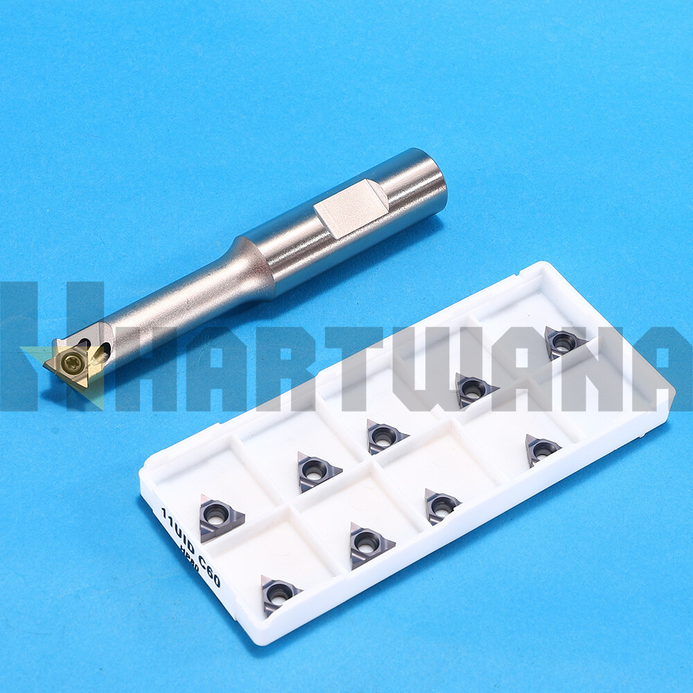 Internal Threading Thread Mill Holder 1 Flute Indexable Inserts 11UIDC60 10PCS