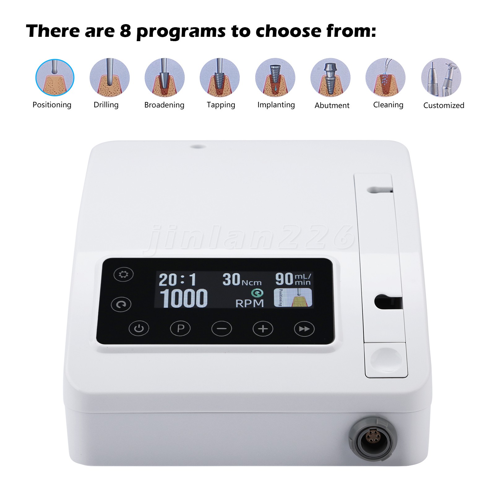 Dental Implant System Motor Surgical Brushless Motor 1:1 1:3 1:5 1:4.2 4:1 16:1