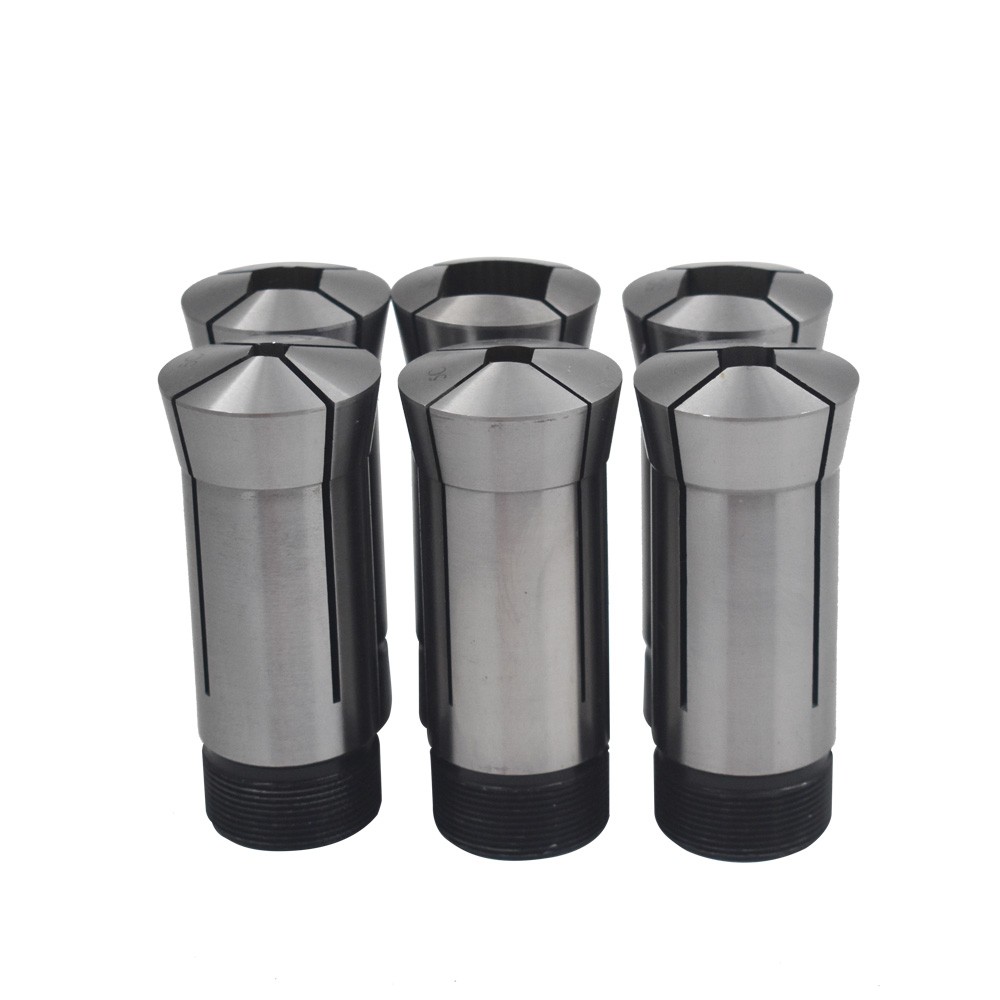 5C Square Collets 6 Pc Set 1/4, 5/16, 3/8, 1/2, 5/8, 3/4 inch High Precision