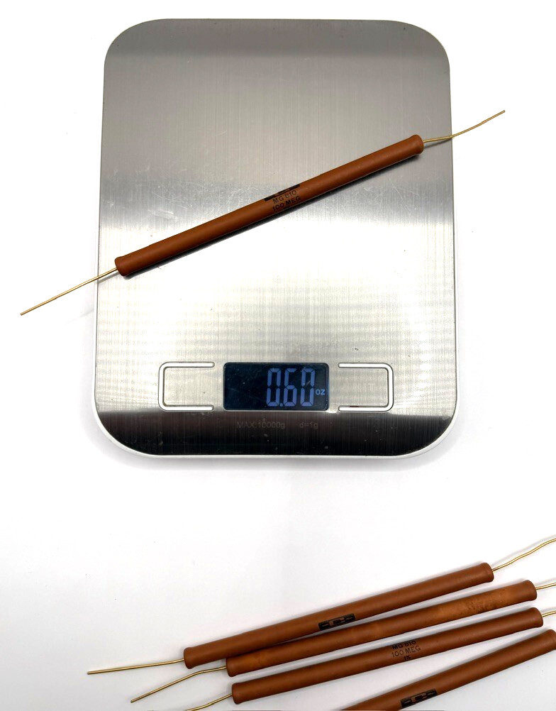 100M Caddock MG810 Precision High Voltage Resistor 100Mohm ±1% 10W Gold WireLead