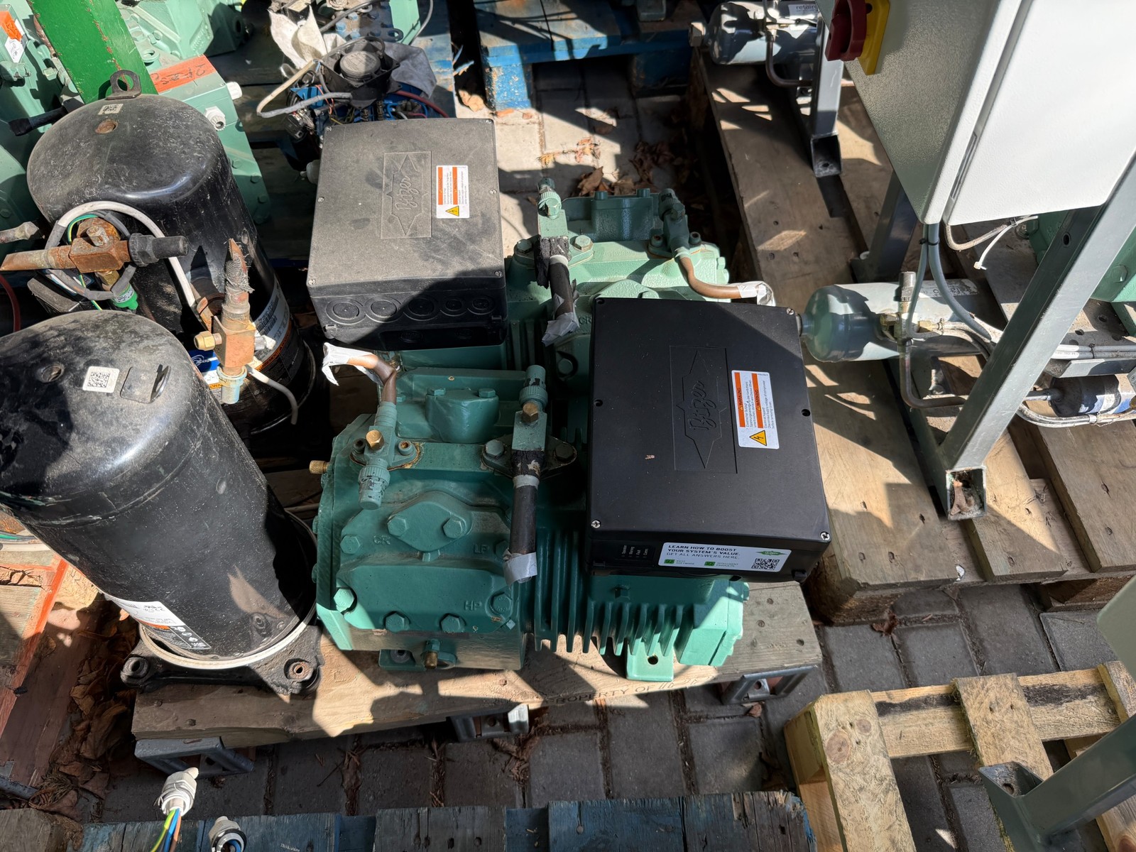 Bitzer Compressor 12.5 kW (-5 °C/+40 °C) 18.1 m³/h 4FES-3Y-40S Green Point IQ