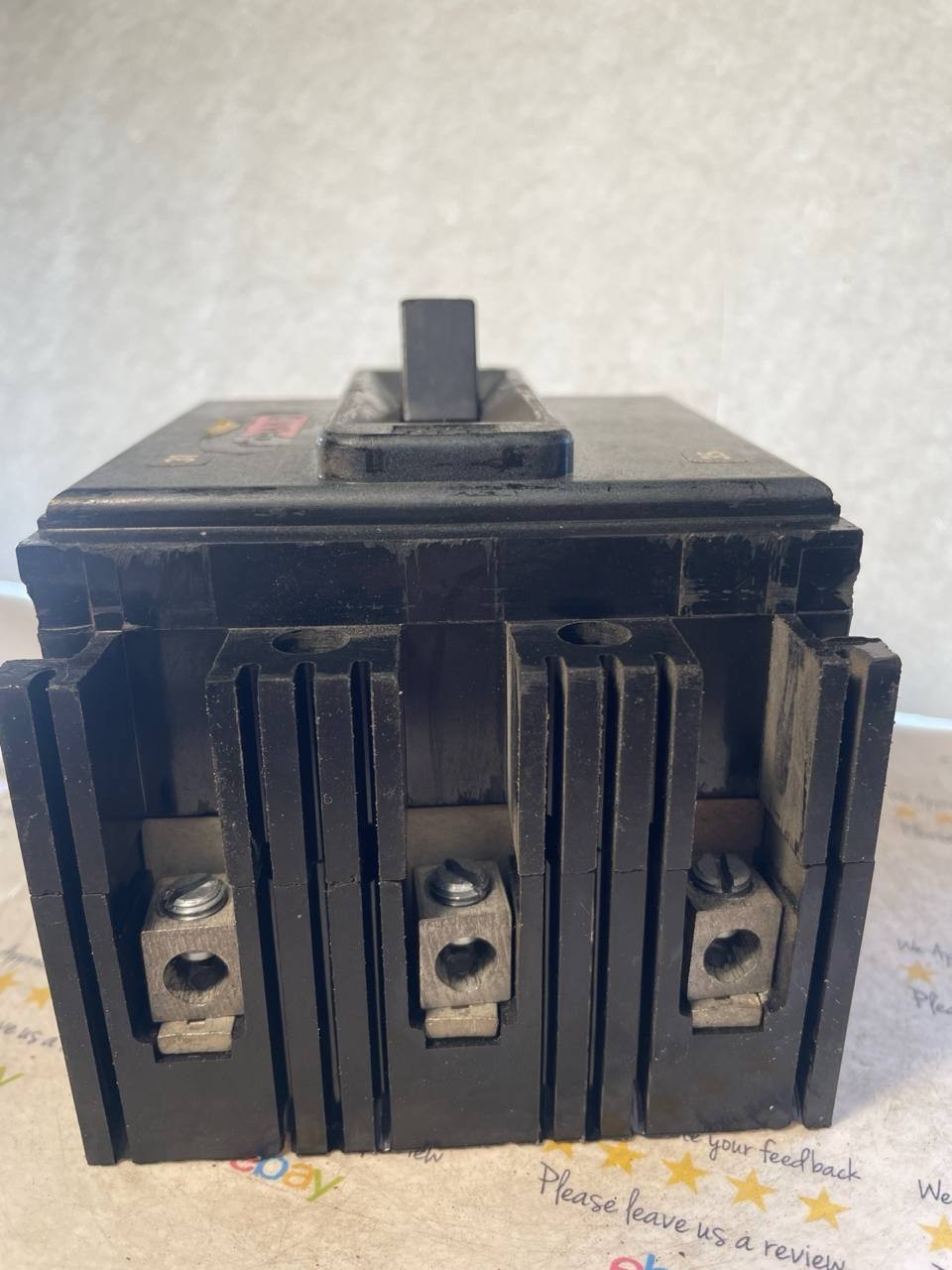 FPE Type NEF Circuit Breaker 50 Amp 480 Volt 3 Pole Used