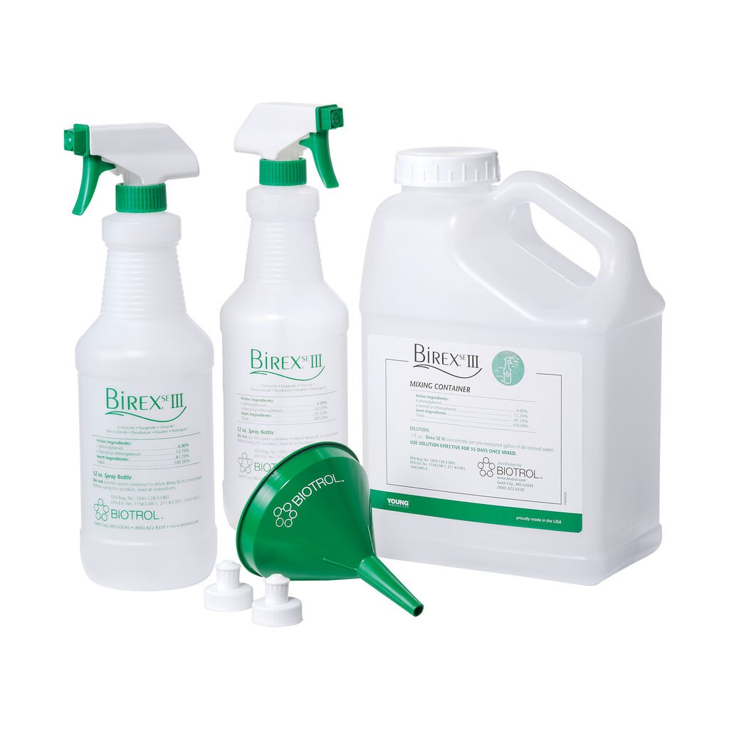 Biotrol 296040 Birex SE III Disinfectant Cleaner Accessory Pack