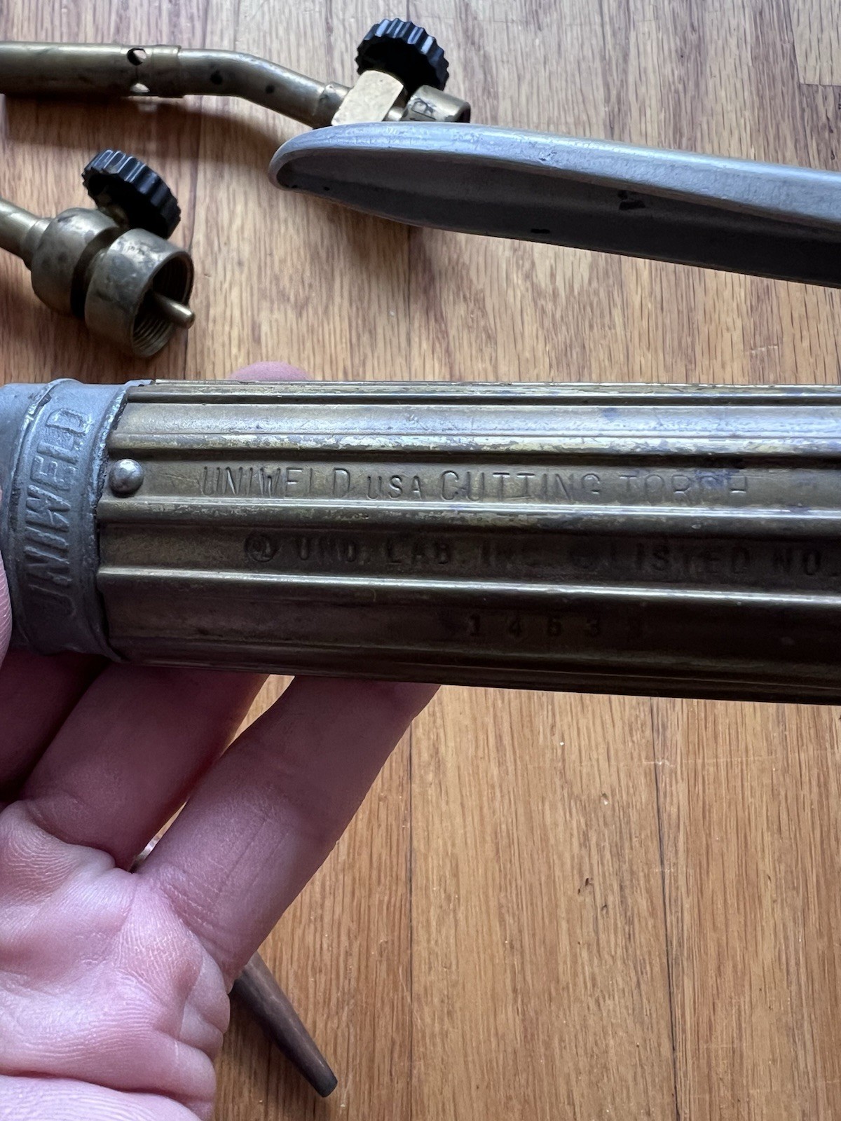 Airco Cutting Welding Torch Lot 4790 818-0750 Uniweld 830 Berzumatic 14103