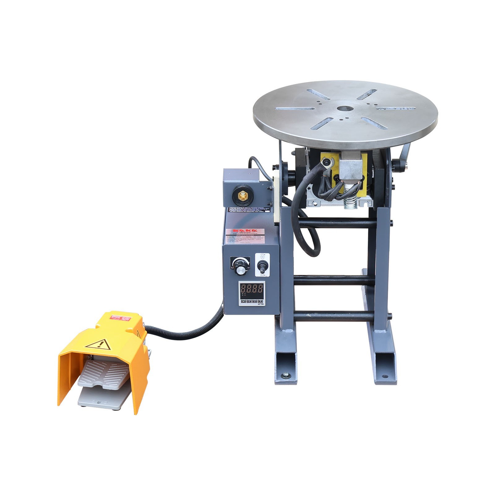 Welding Positioner 485 lbs Tilt angle 0-135º, 125W with Digital Display WP-220B