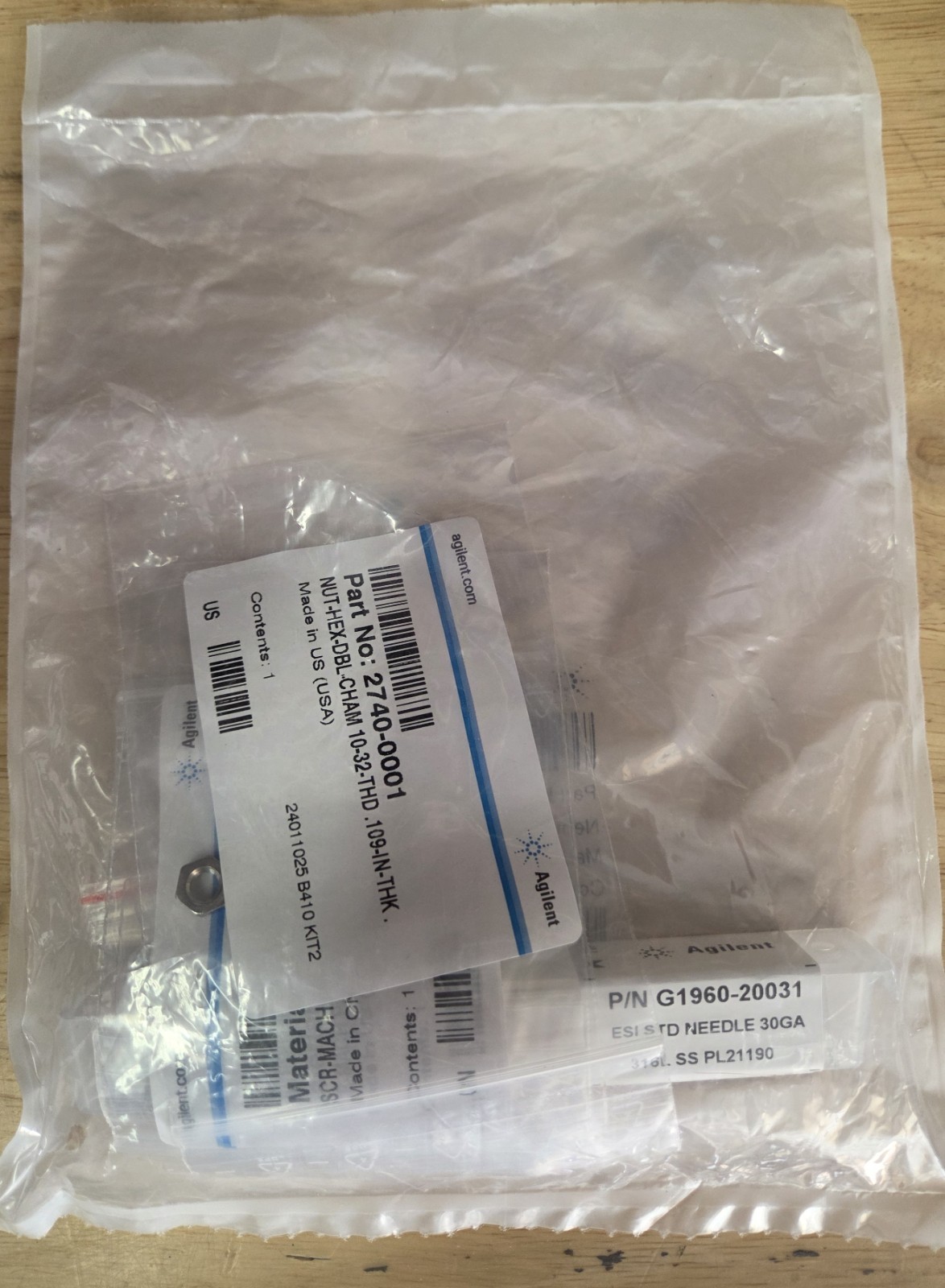 NEW!! Agilent SST316 Replacement Kit p/n: G1958-60137