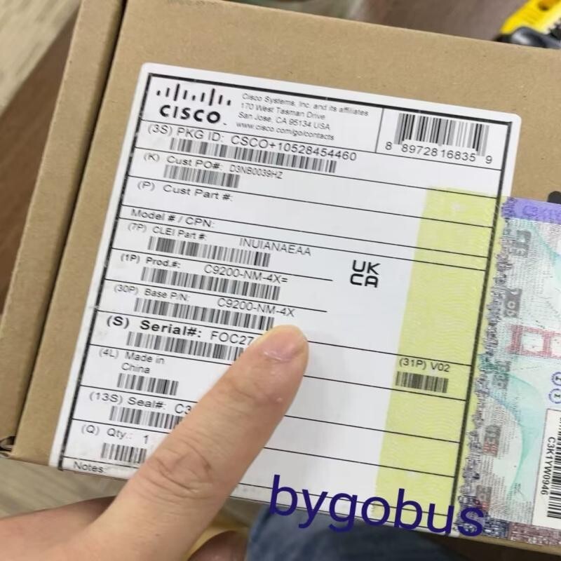 Brand New C9200-NM-4X C9200-NM-4X Catalyst 9200 4 x 10GE Network Module DHL