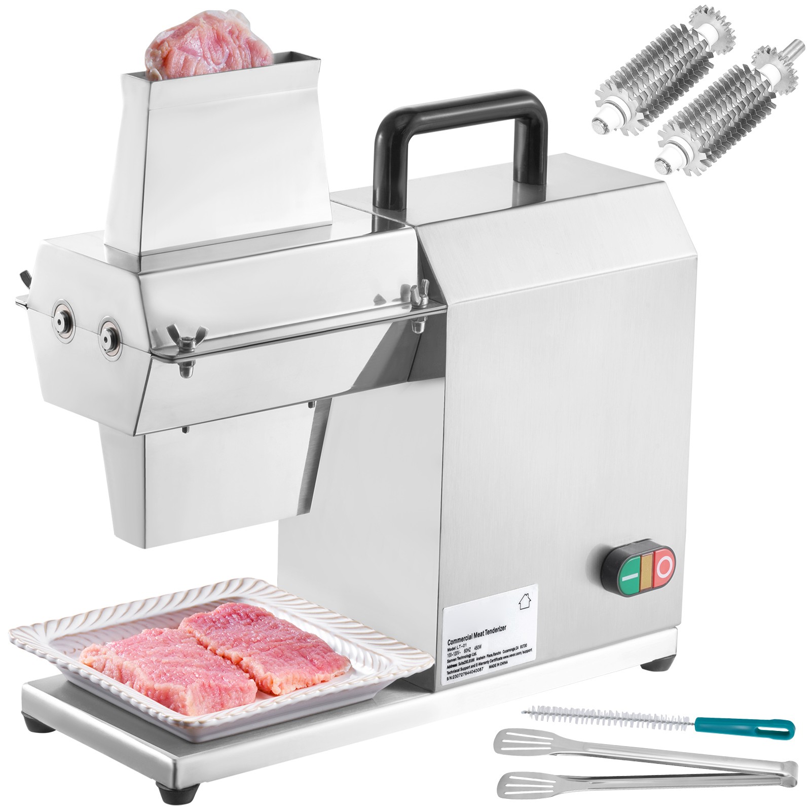 Uimoso 450W Commercial Electric Meat Beef Tenderizer Stainless Steel KitchenTool