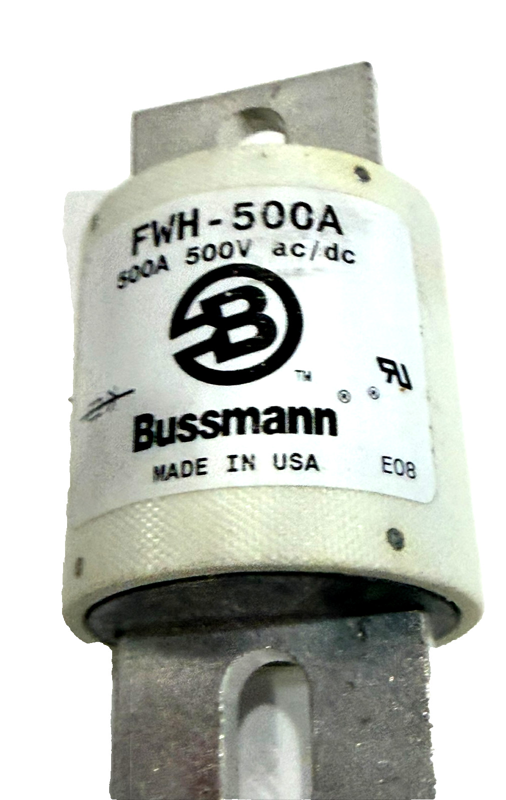 NEW LOT OF 2 BUSSMANN FWH-500A HIGH SPEED SEMICONDUCTOR FUSE 500A 500V FWH500A