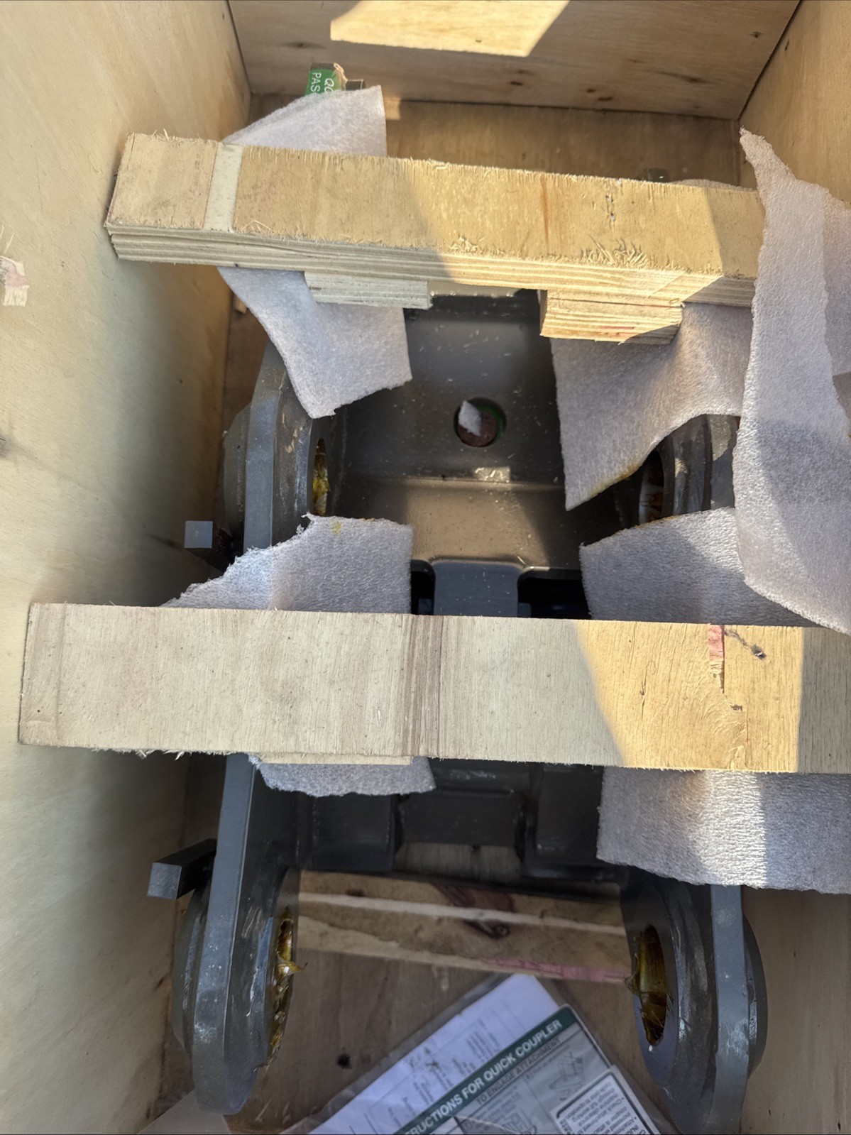 Volvo EC55B Coupler Qhs7ahpl-337_nc Hydraulic Mini Excavator 45 Mm Pins Geith