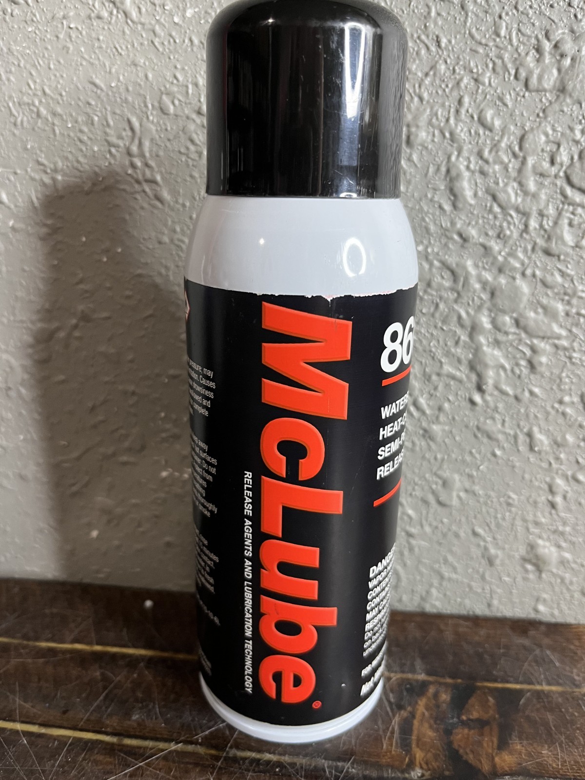 McLube 860 Waterborne Heat-Cured Semi-Permanent Release Agent Spray 12 Ounces