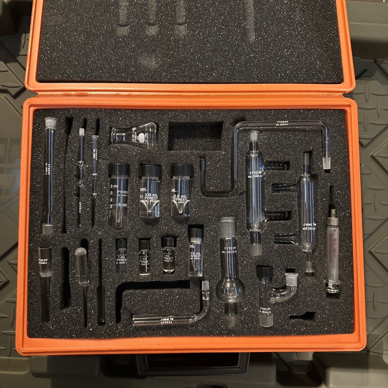Corning PYREX Micro Organic Chemistry Kit 6949M-2 Intermediate Lab Glass#4
