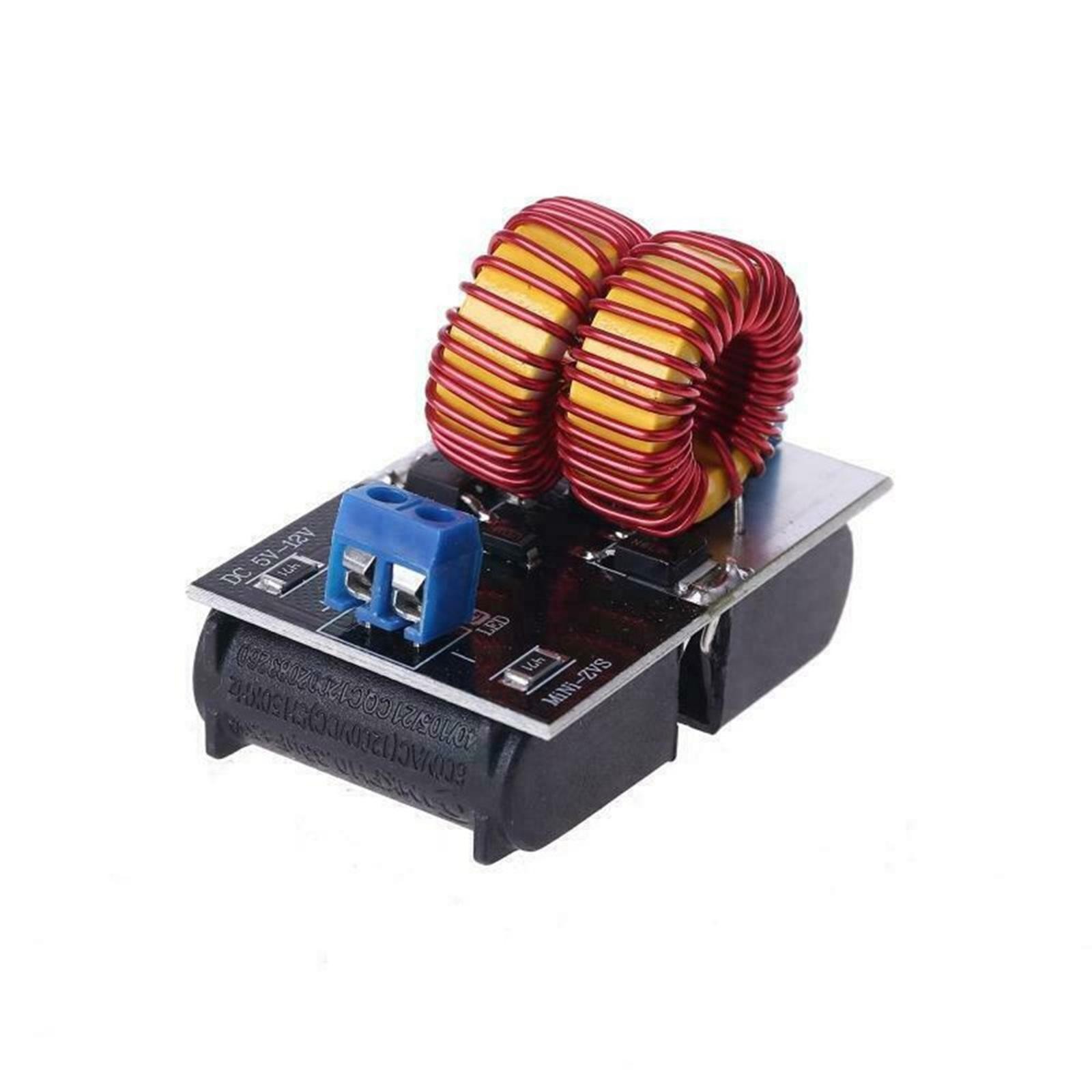 120W Mini ZVS Heating Machine DC 5-12.0V Input Voltage Induction Heater Module T