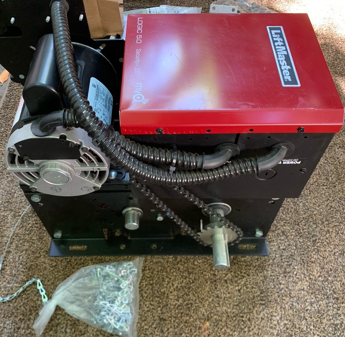 LiftMaster Logic 5.0 1/2 HP Commercial Door Opener BJ501L5 With Brake – Read-