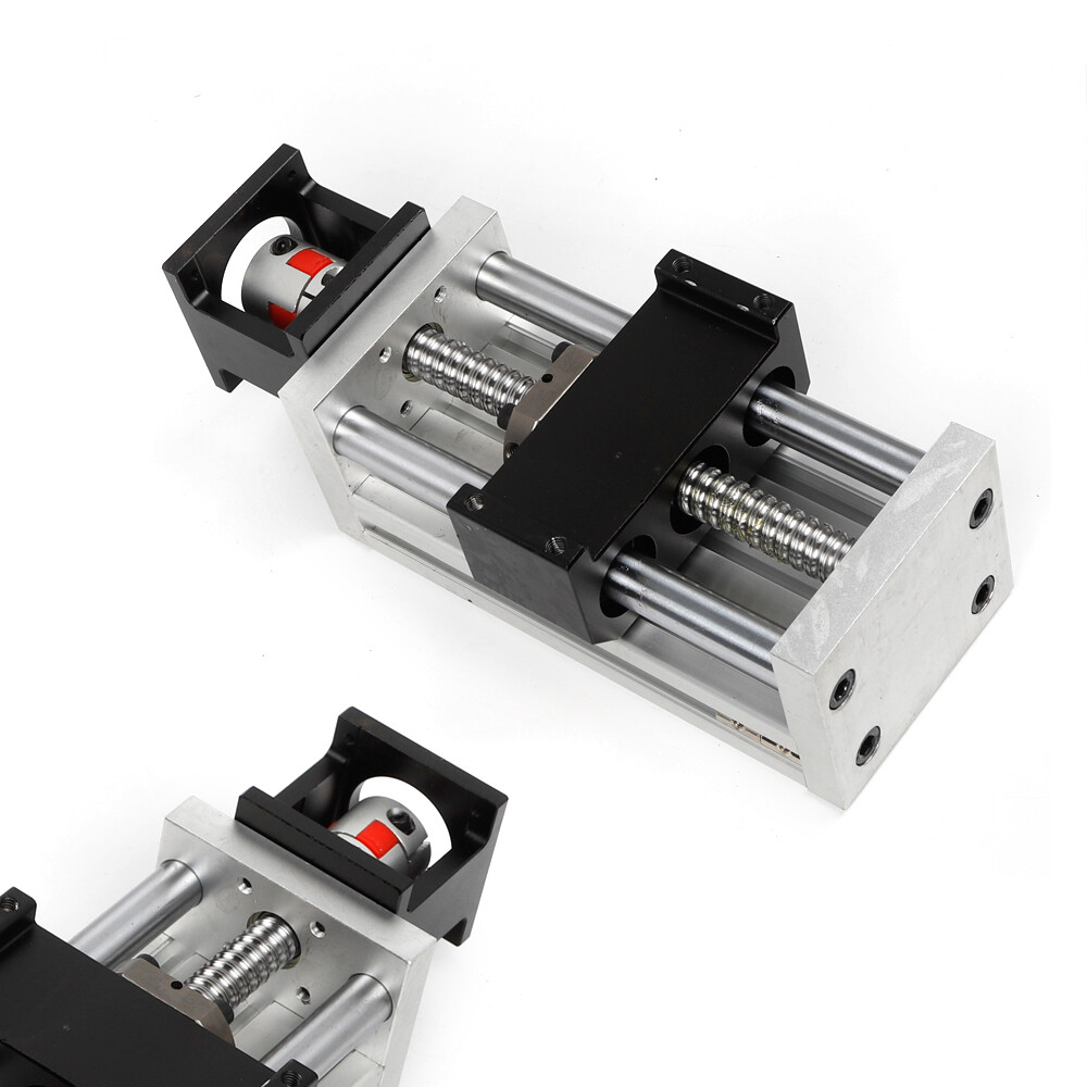 100mm stroke Ball Screw Rail Slide Linear Guide Stage Manual Table CNC Linear