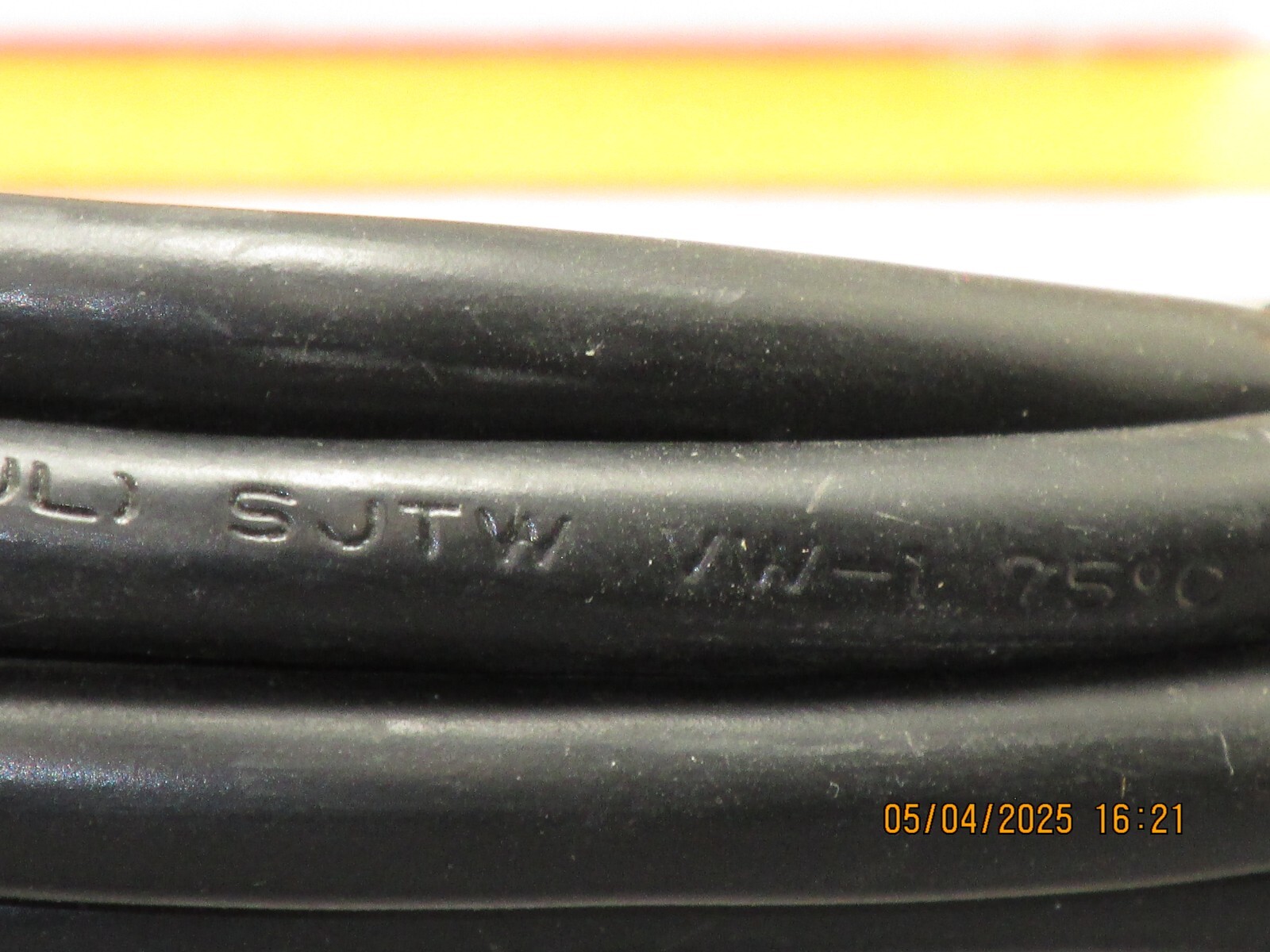 Listing is for:(1)Black 7 ft. 16/ 2-Wire Power Cord w/ male cord end.