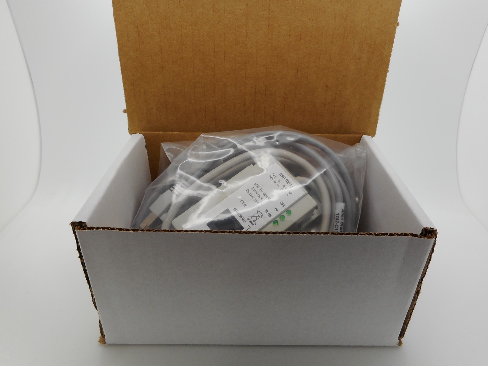 New 1747-UIC USB to DH485 Interface Converter w/1747-C13 cable