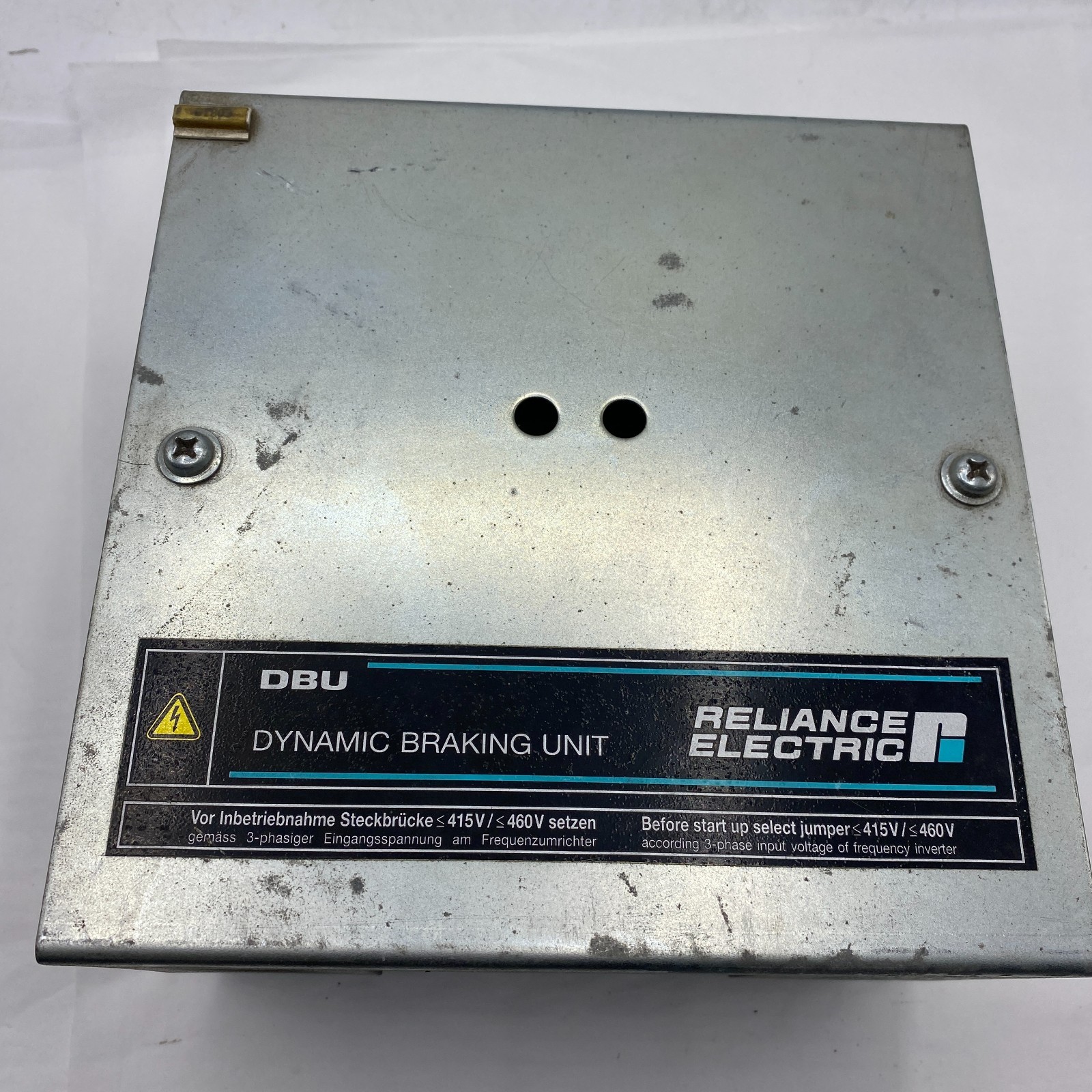 RELIANCE ELECTRIC 837.02.11 B DYNAMIC BRAKING UNIT DBU-100 8370211 DBU IP00