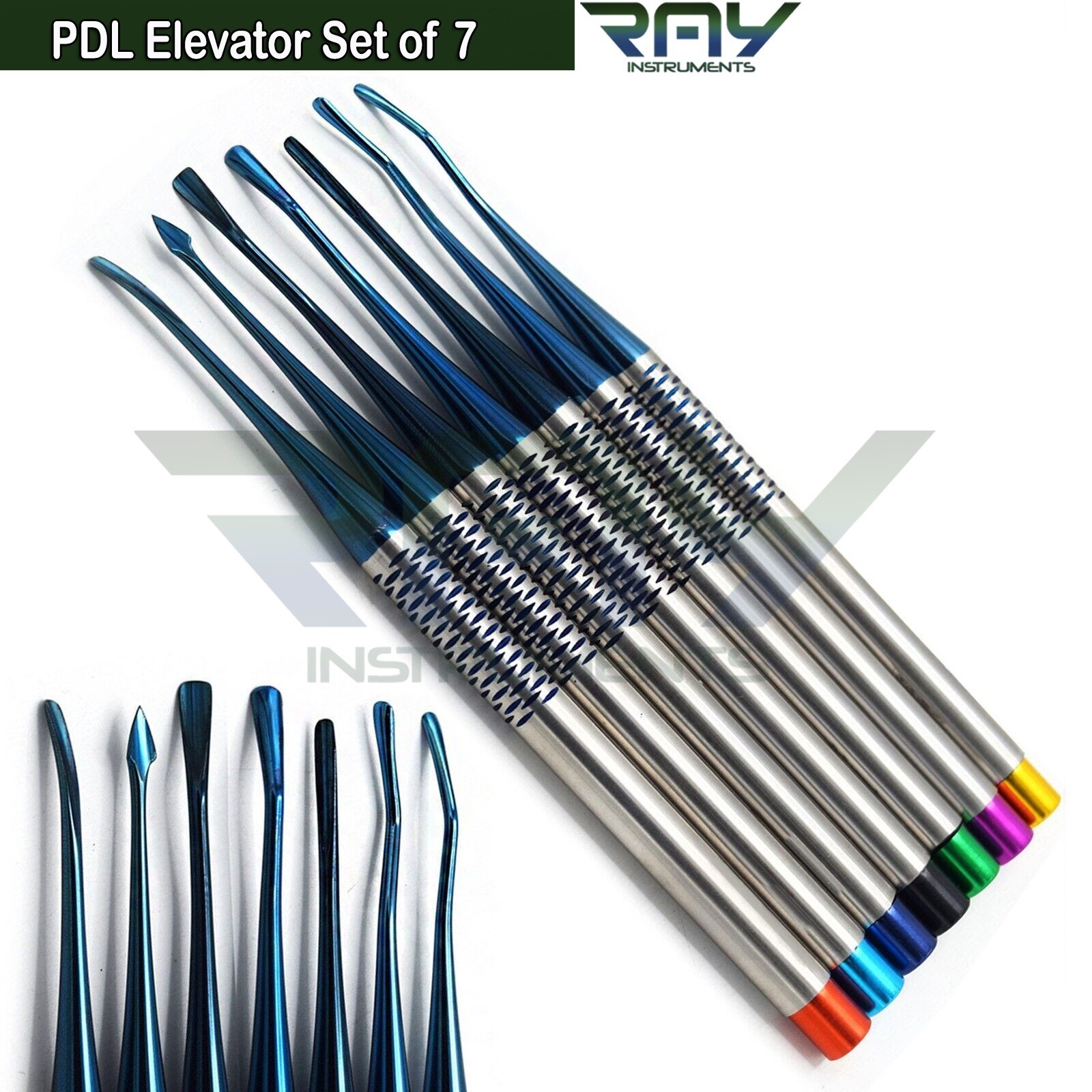 Dental Tooth Luxation Elevators PDL Elevator Periotome Atraumatic Extraction Kit
