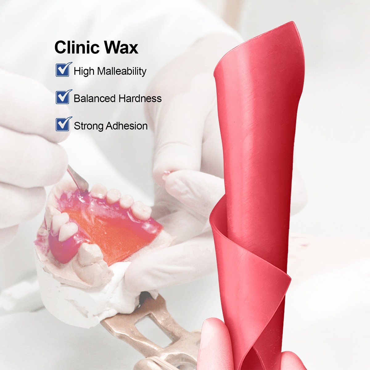 18 Sheets Dental Base Plate Perfect Wax Pro Pink All Seasons For Lab and Jewlery