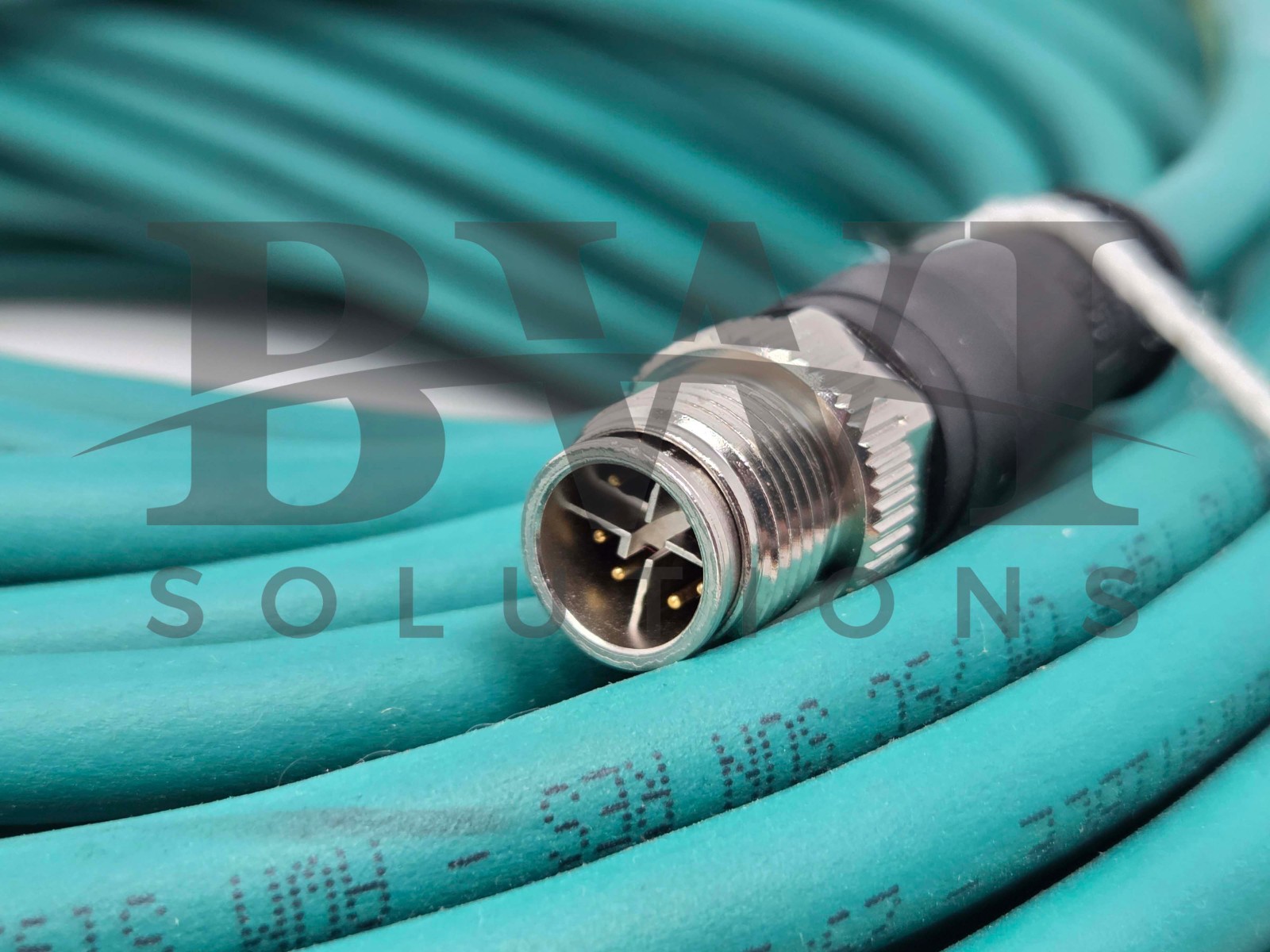 NEW Brad Connectivity Molex 1203410957 M12 CAT6A M/M ST/ST TPE 70M E22E06021M700