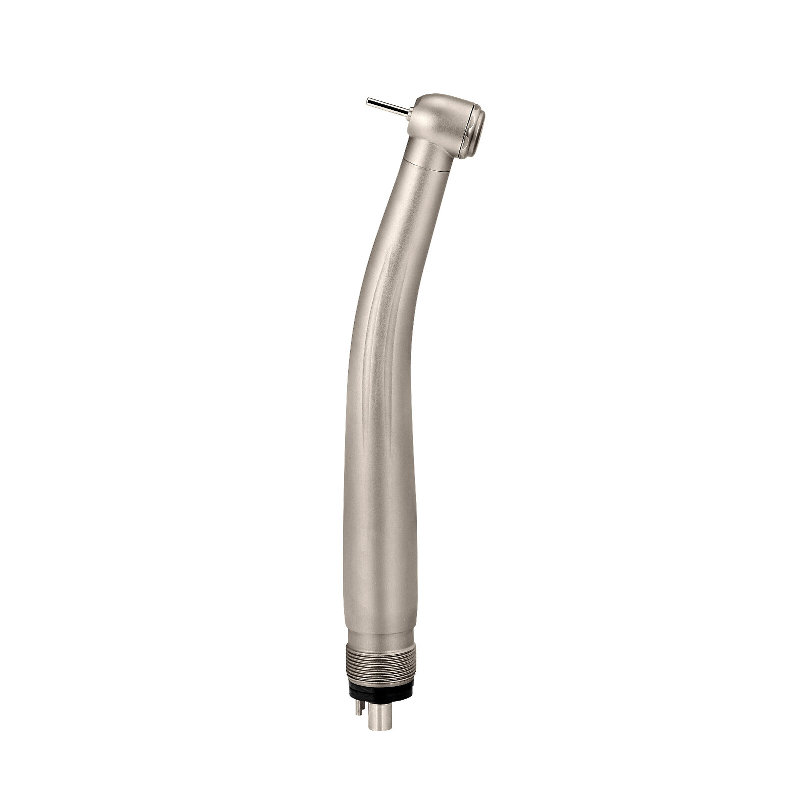 Dental High Speeds Handpiece Ceramic Rotor Push Button 4 Holes Single Way Spray