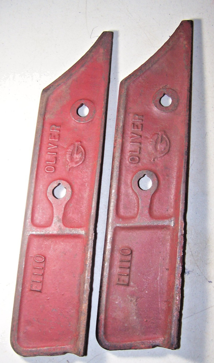 2)-OLIVER- Plow Share Oliver NEVER USED P/N E1110 13 1/4″ long NOS
