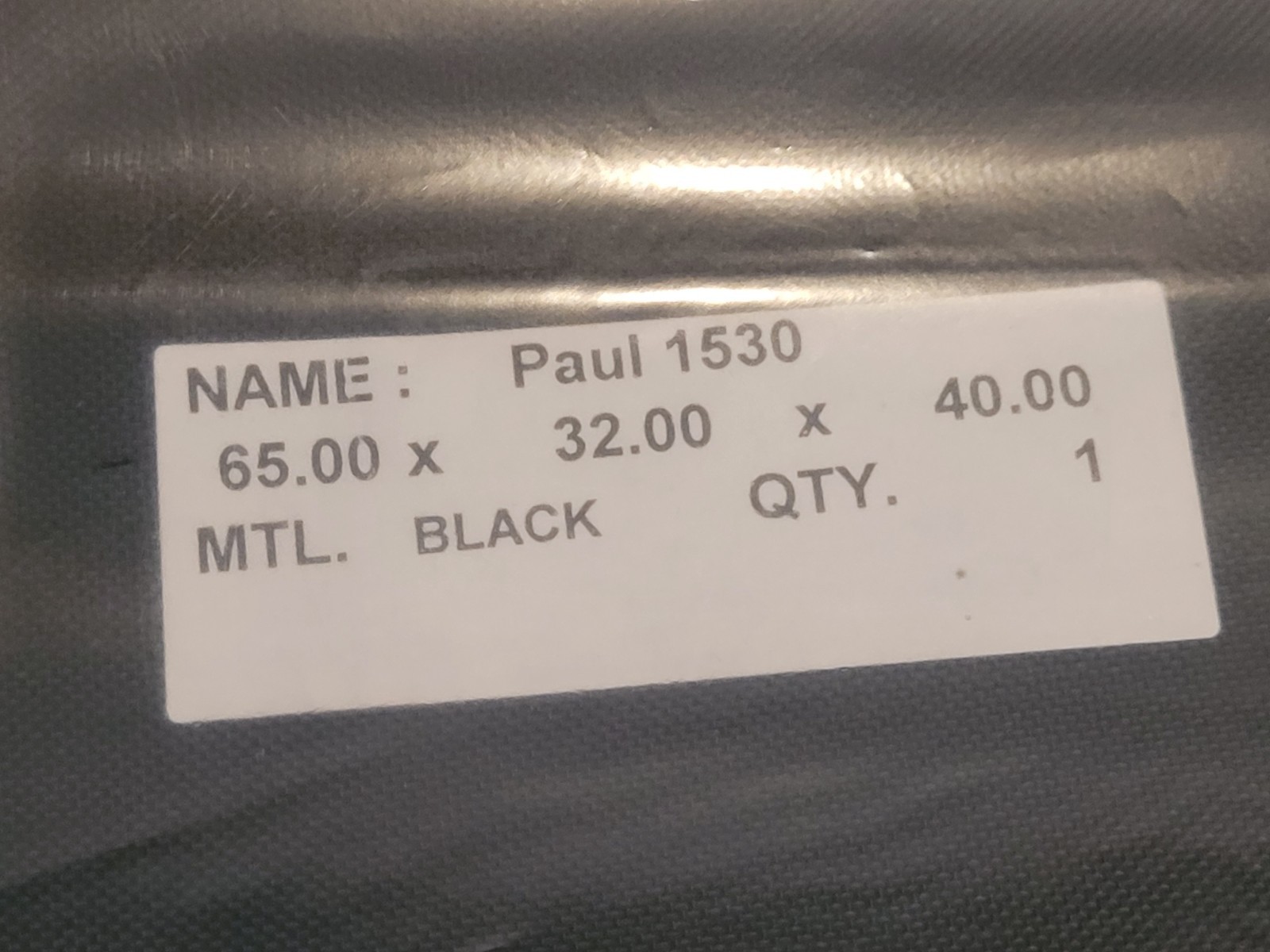 65.00″ x 32.00″ x 40.00″ Black Comp Bind Tech Genuine Cover New in Plastic