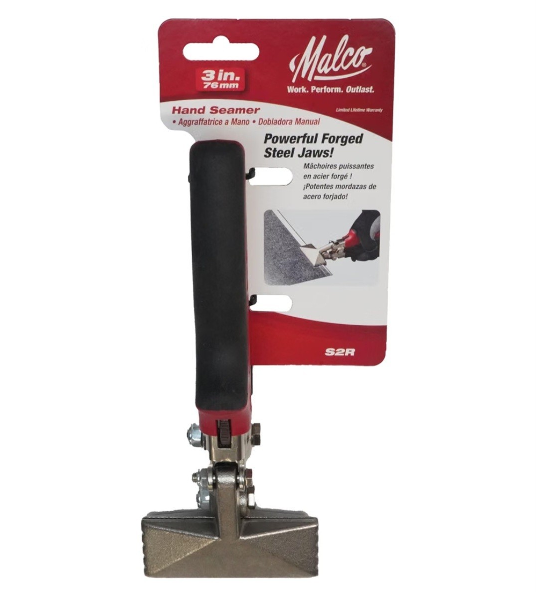 MALCO S2R Hand Seamer & Malco C5R Crimper-5 Blade, ..Forged Steel,.. NEW!