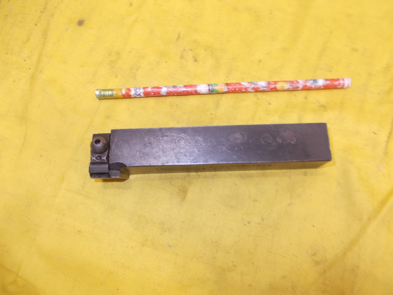 VALENITE USA TPG 322 CARBIDE INSERT LATHE TURNING TOOL HOLDER metal A-SVTGR-16AC