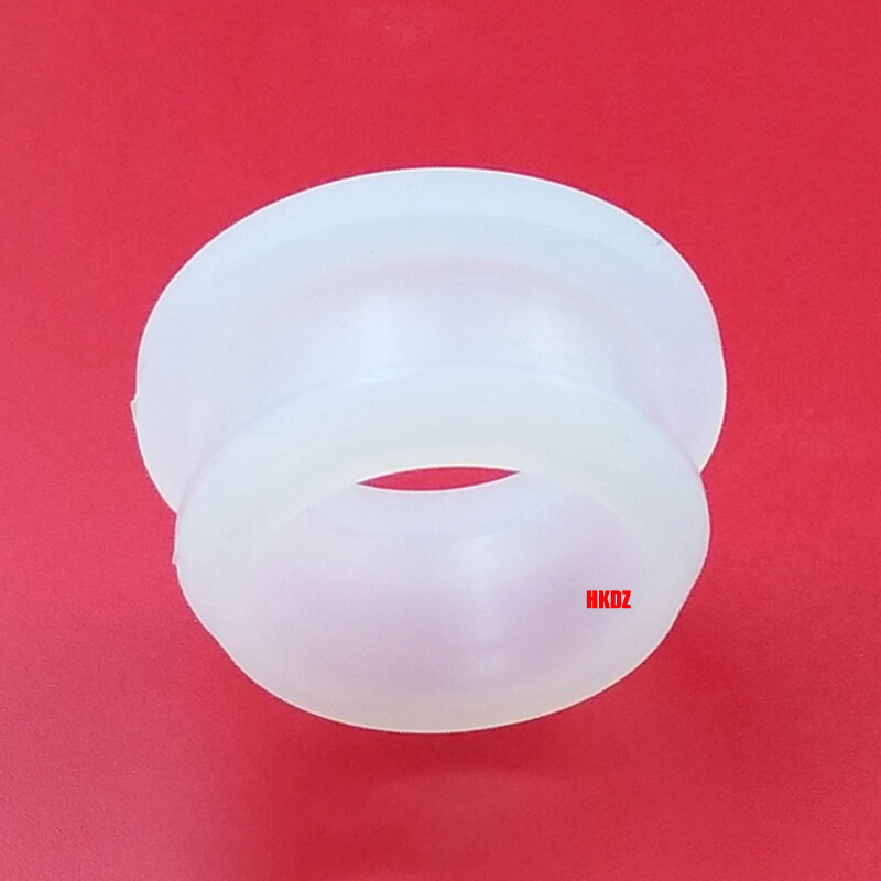 Clear Grommet Snap-On Open Silicon Rubber Hole Plug Bung Wire Cable Protect Bush