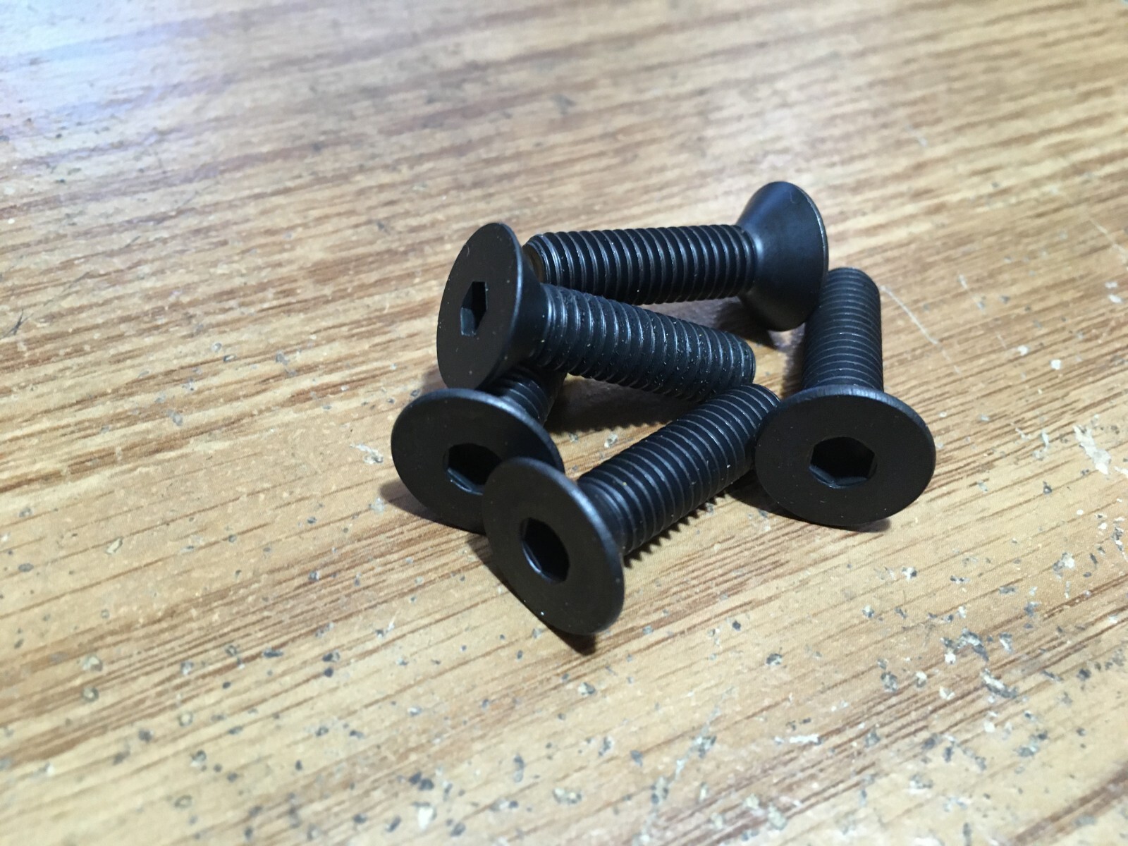 Holo-Krome® M8-1.25 x 30mm Black Oxide Alloy Steel Flat Socket Cap Screw Qty 30