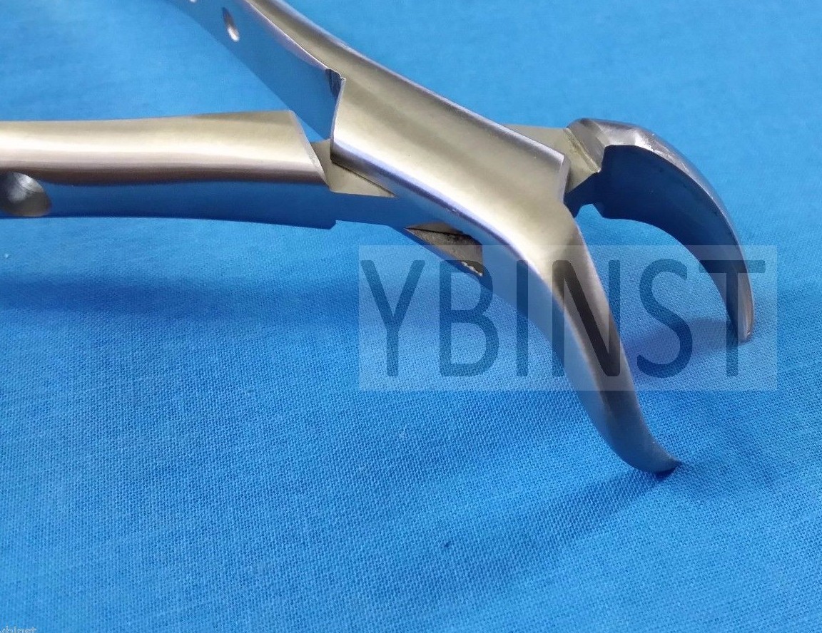 GOLD HANDLE AUTOCLAVABLE COW HORN LOWER MOLAR DENTAL EXTRACTING FORCEPS #23