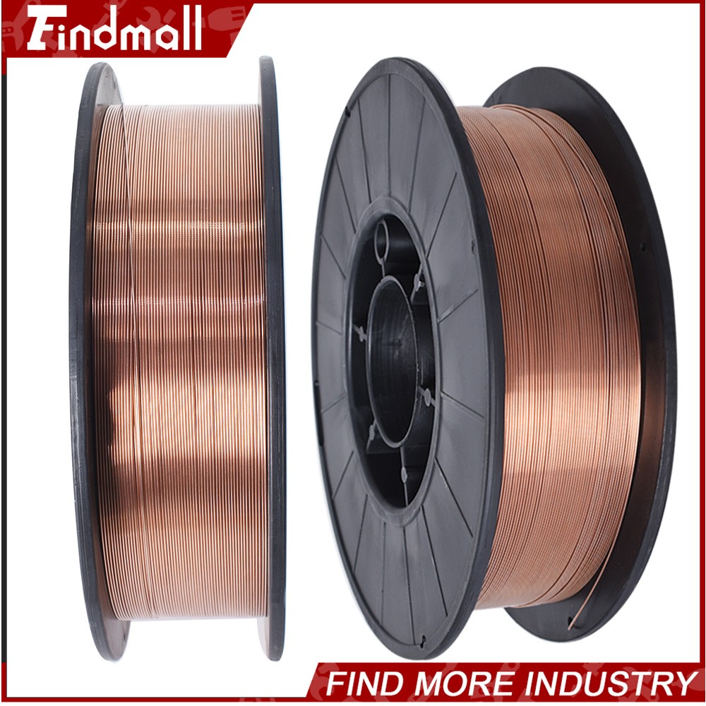 Findmall ER70S-6 0.030″ 0.035″ Dia MIG Welding Wire Mild Steel Spool