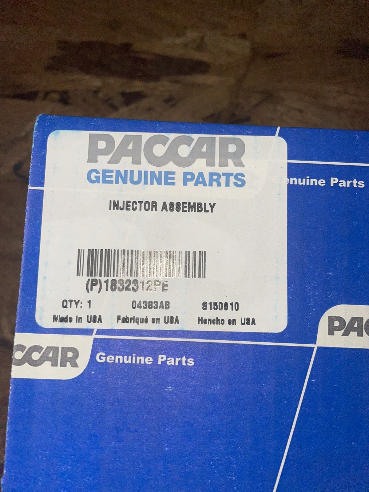 New Cummins Onan Paccar INJECTOR ASSEMBLY 1832312PE