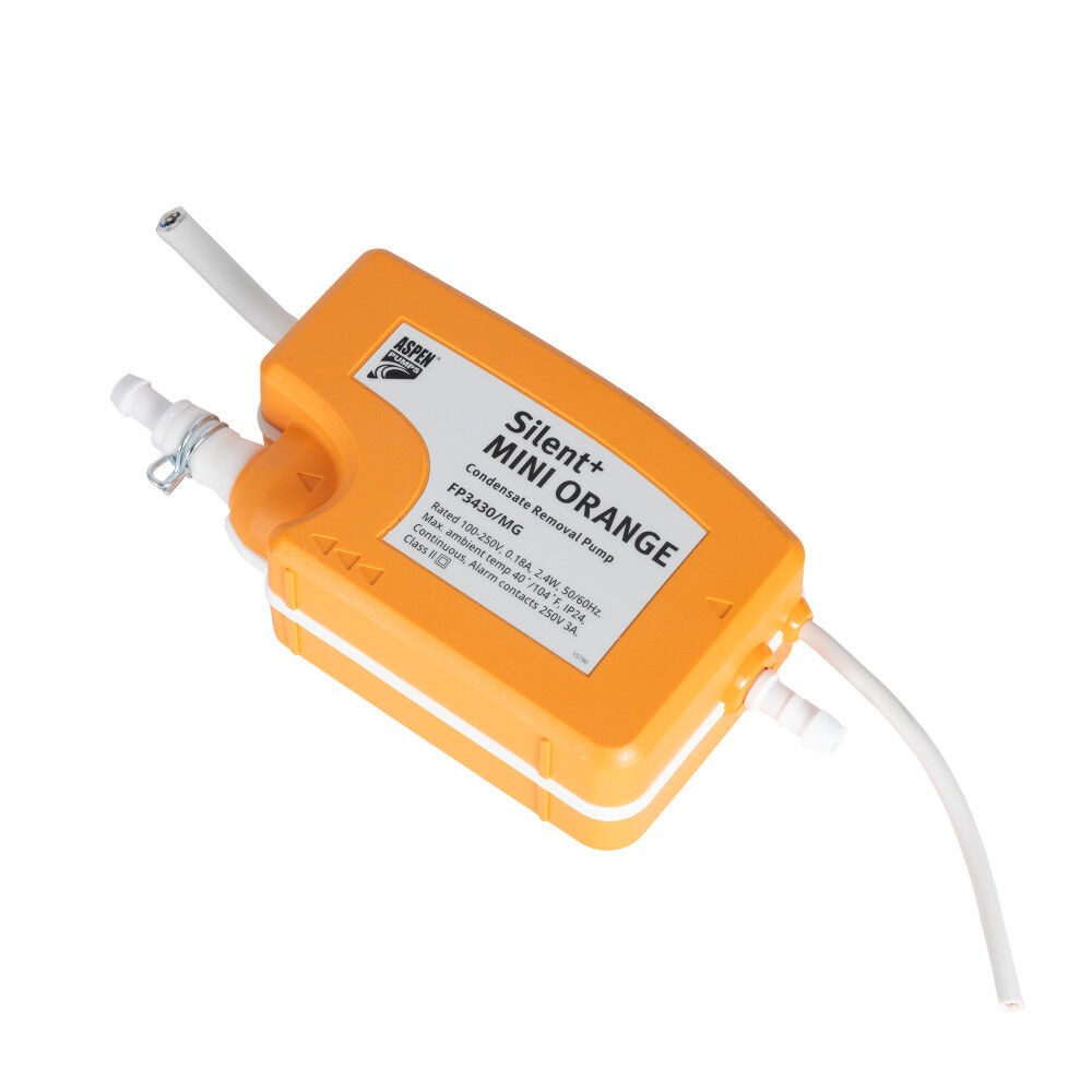 Malco Products Silent+ Mini Orange Gen 5 Aspen Condensate Pump