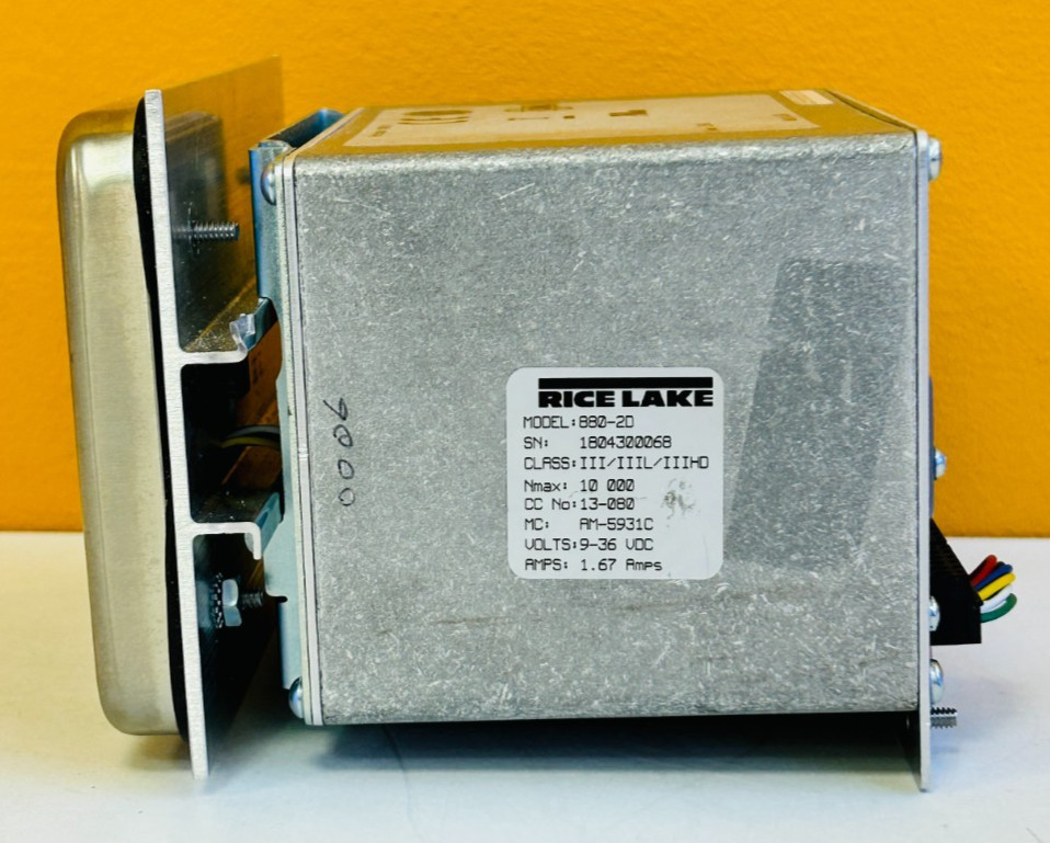 Rice Lake 880-2D (177987/01) 9-36 VDC, Weight Indicator / Controller. Tested!