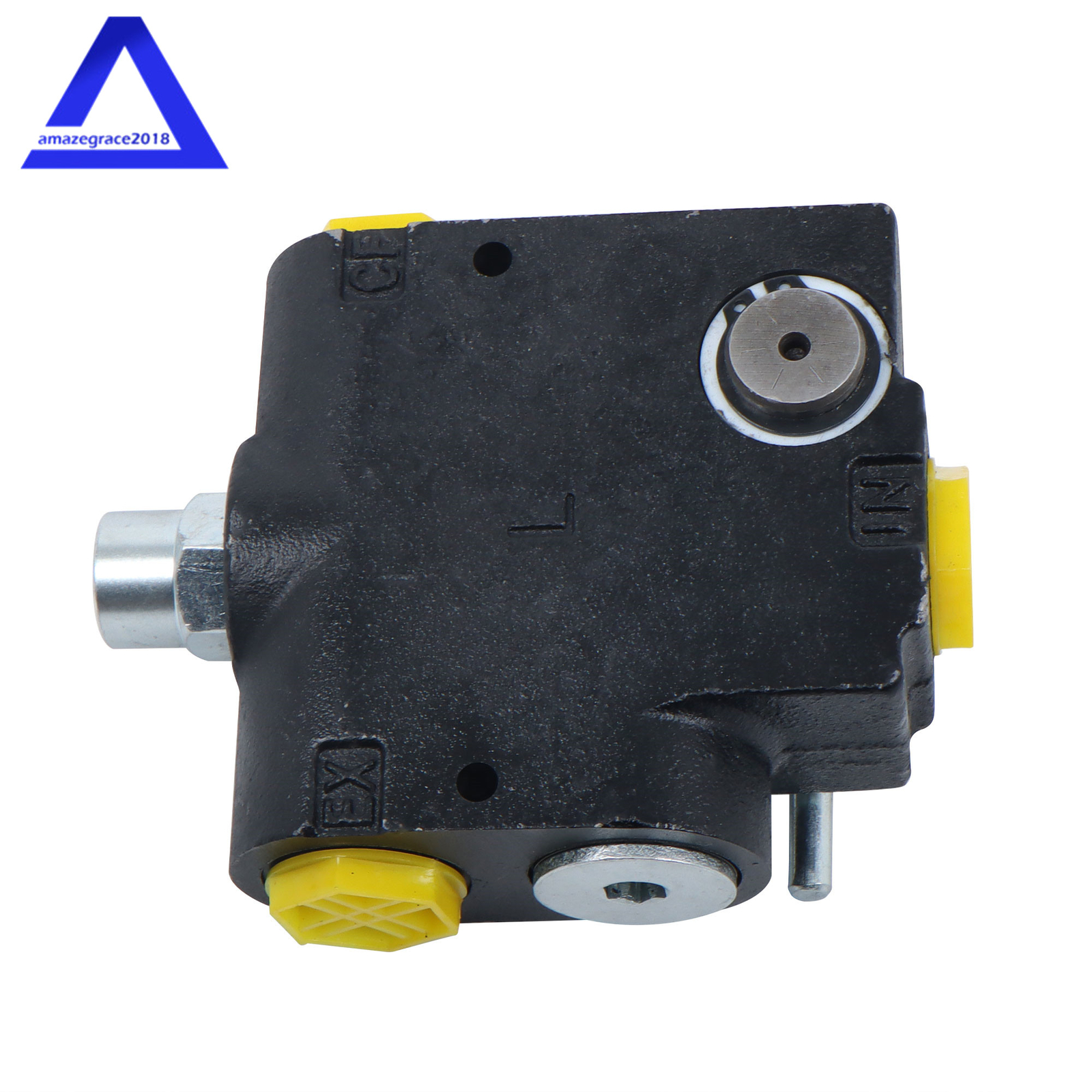 0-30 GPM, Hydraulic Adjustable Variable Flow Control Valve w/ Relief, 3/4” NPT
