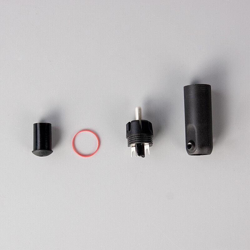 Australia KLE Second Generation ETI Bullet RCA Plug Series Copper/Silver Version