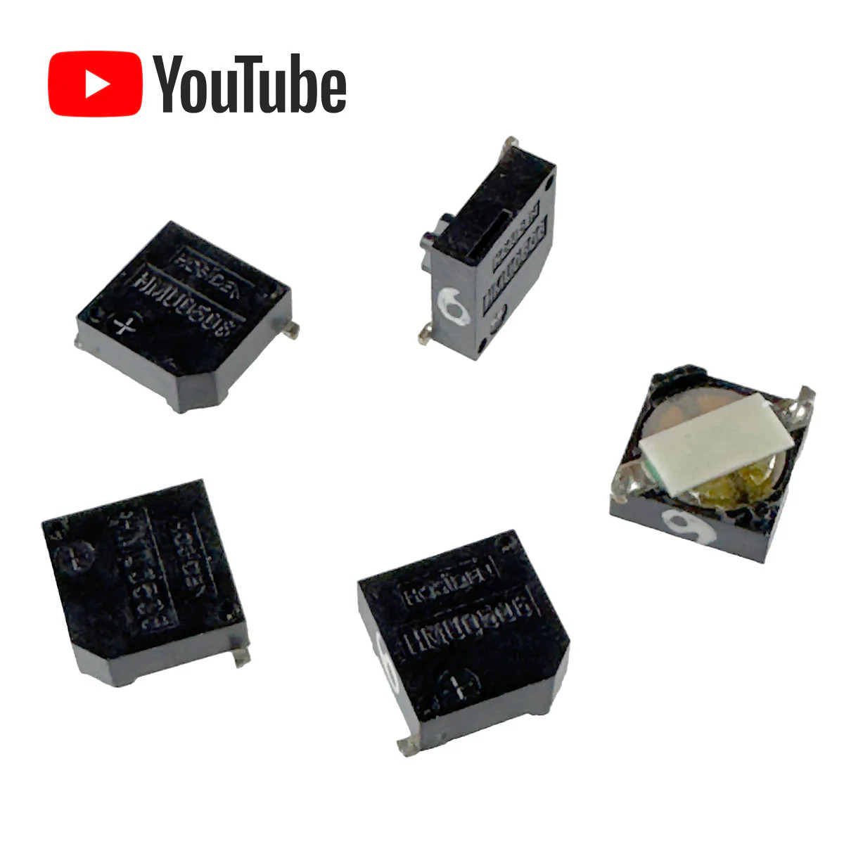 G28331E ~ (Pkg 10) Tiny Hosiden Audio 32 Ohm Transducer (Speaker) HMU0506