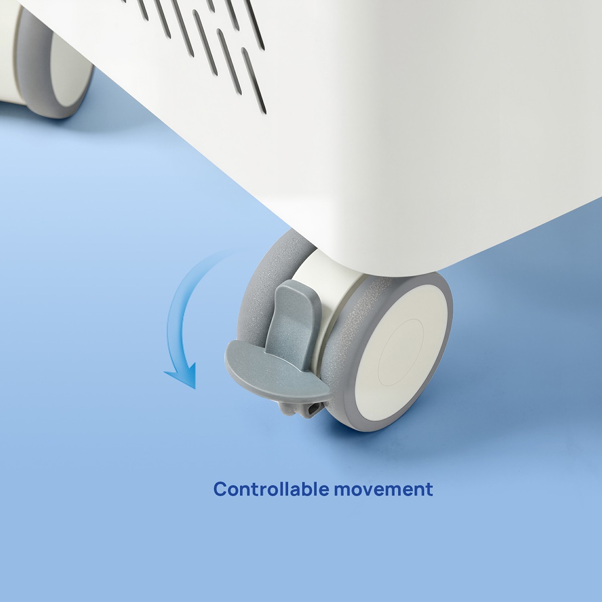 Portable Dental Mobile Suction Unit System Negative Pressure Pump High Volume