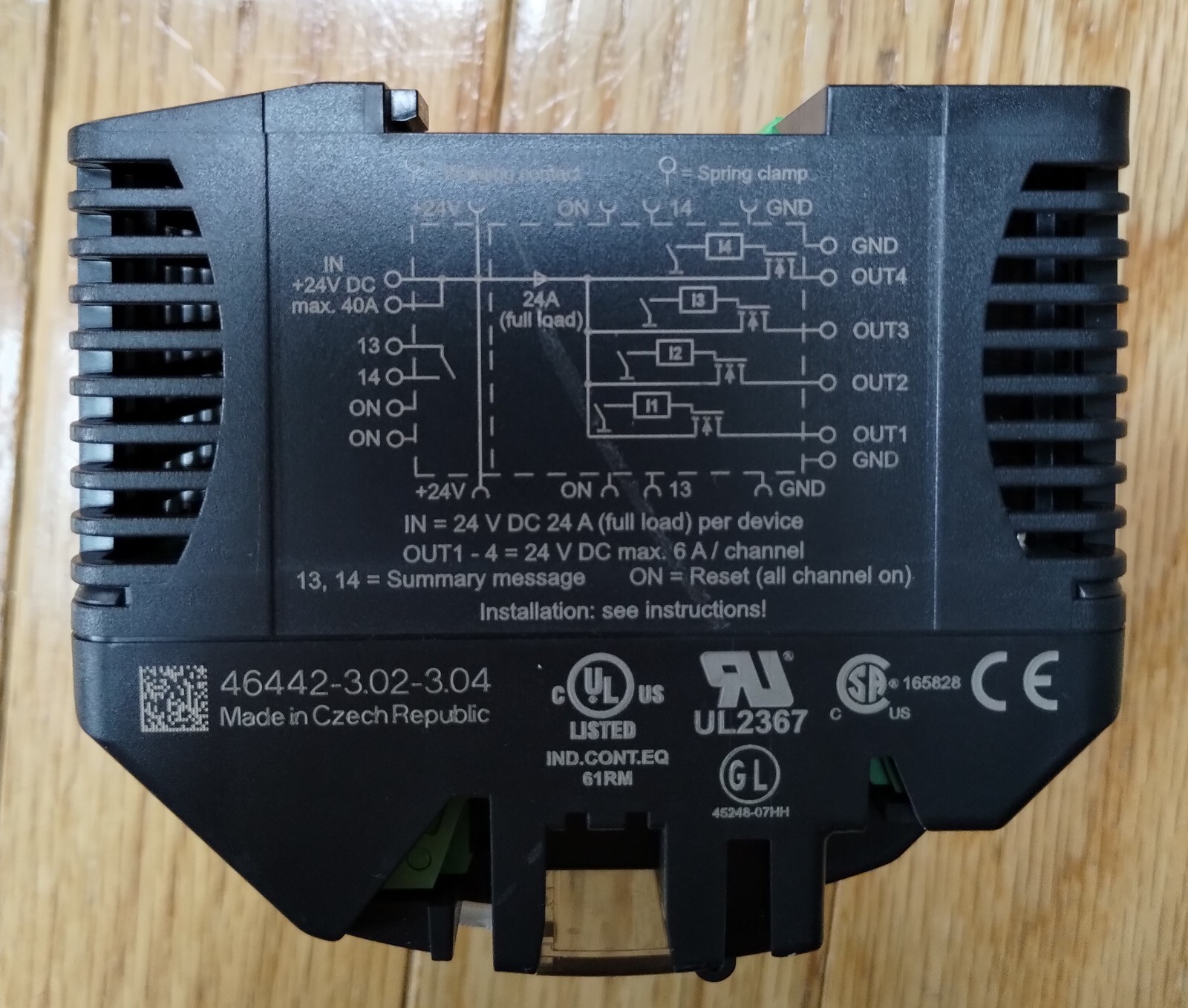 Murr d-71570 76243-4.00-3.04 Relay